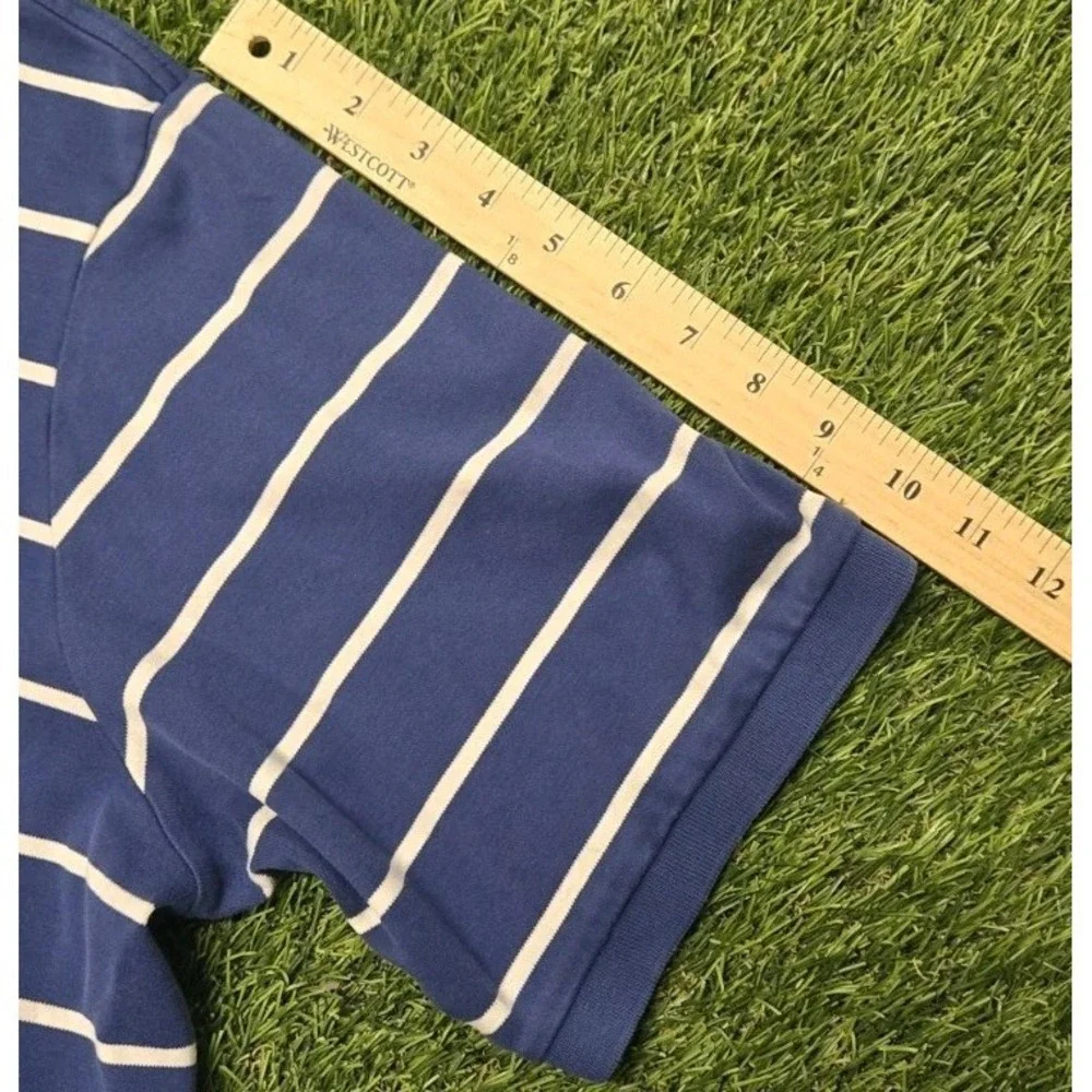 Polo Ralph Lauren 3XLT Rare Polo Green Interlock Striped Shirt